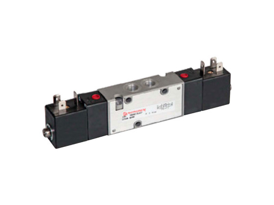 5/2-vejs magnetventil 1/4" m/spoler