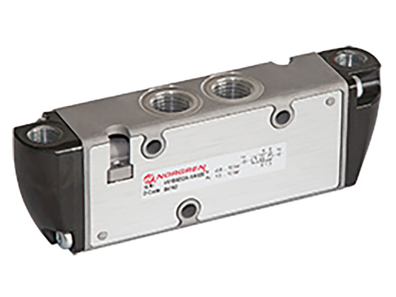 V61 series inline air pilot valve, G1/4, 5/2, air pilot / ai