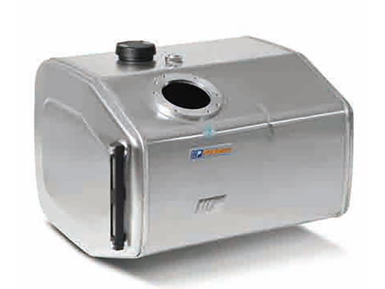 Padoan Hydtank T20 Rustfri 200 L. Skrå front. Komplett