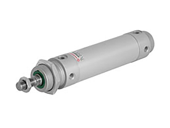 Rund dobbelvirkende cylinder, 40mm diameter, 50mm slag