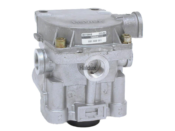 Anhængerbremseventil m/4 tilsl - Haldex 351022001