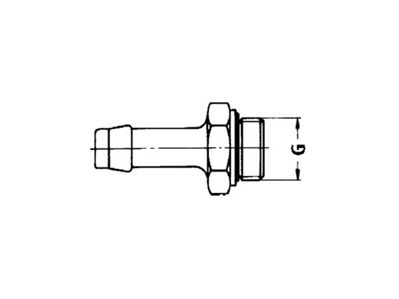 Slangestuds    M16x1,5 - WIRA 850 1116 2