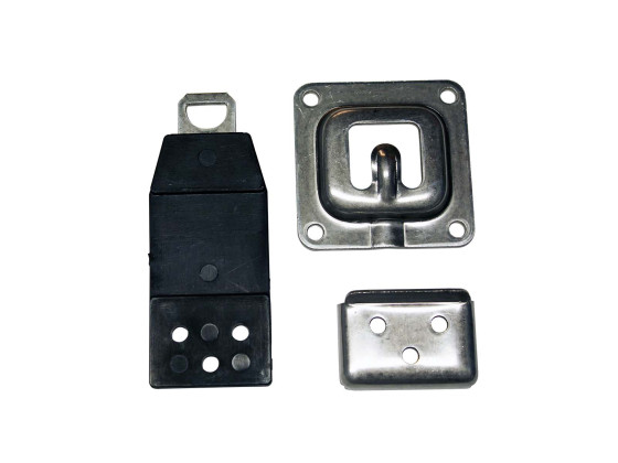 Dørholder rustfri m/bånd 103mm - 072320382