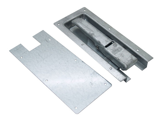 Indbygningslukker m/bagp.v galv - 1145