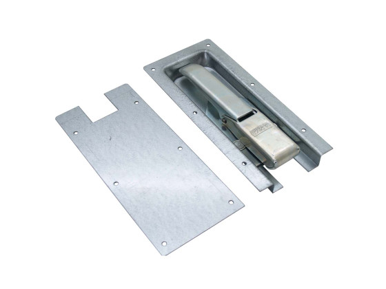 Indbygningslukker med bagplade - 114