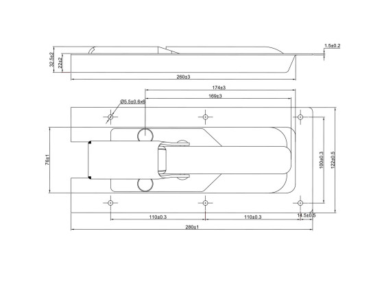 Bevola lukker, varmgalv - i varmgalv.skål