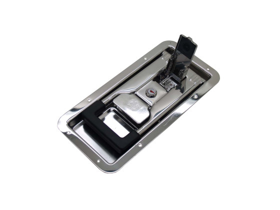 Dørlås f/indb.(D23,5mm) f/Ø16mm rustfri - 2386