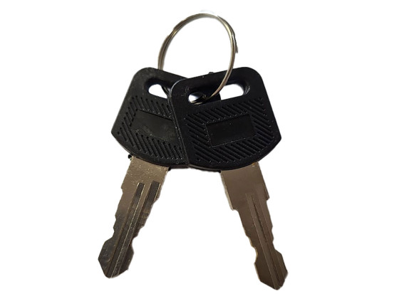 Nøglesæt - 2 nøgler nr. 010 f/indbygningslukker 314070