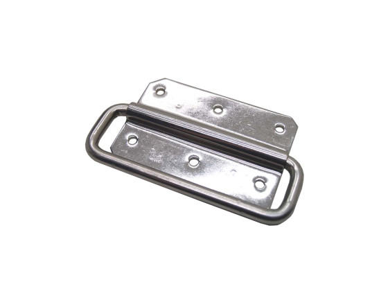 Dørgreb/skuffegreb rustfri 100x70mm - 2387