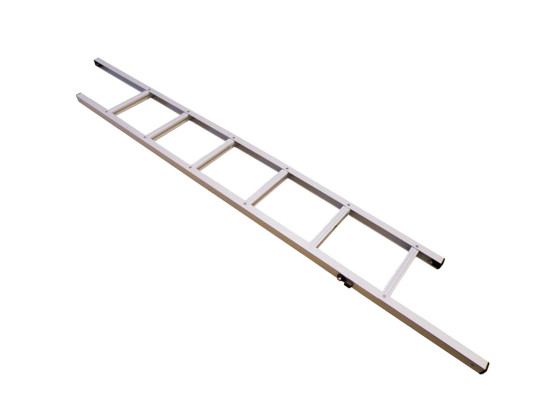 Stige, udfoldelig, alu m/lås 2100mm