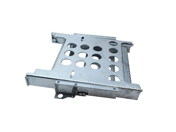 Udtræks stige m/2 trin og platform - Højde 603mm, platform/trin 210mm  - Varm galv. kun 489mm sammenfoldet