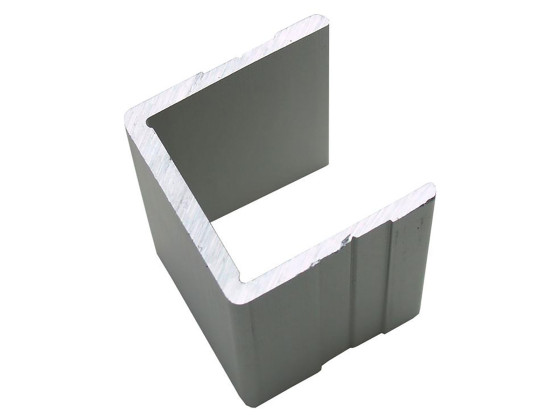 U profil 6000mm anod - B1033