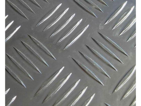 Dørkplade aluminium 5/7 1000x2000mm - 29965