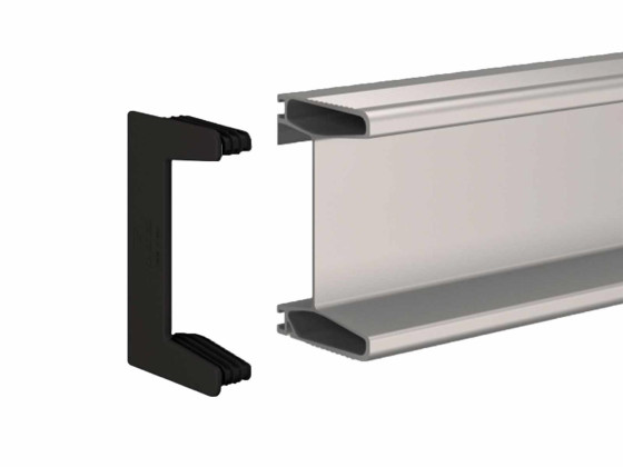 Underkøringskofanger alu 2400mm anod