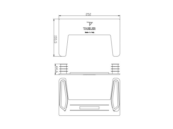 Plastendestykke for 358124