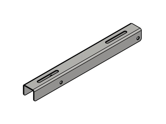 Beslag f/sideværn ydre H495