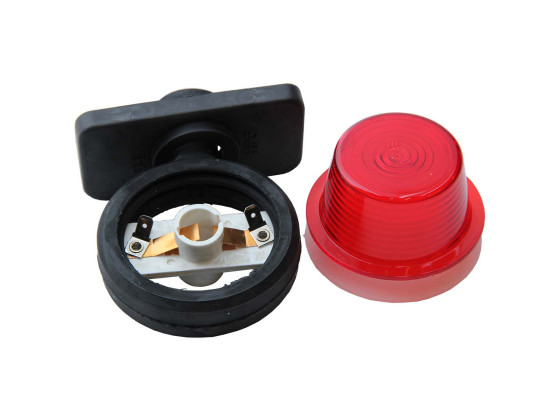 Slingrelygte rød/hvid kort  - 2TJ801000-001