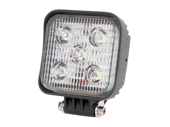 Arbejdslampe 12-24V 5LED 975lumen flood - 85x85x38mm - IP67 - ECE R10
