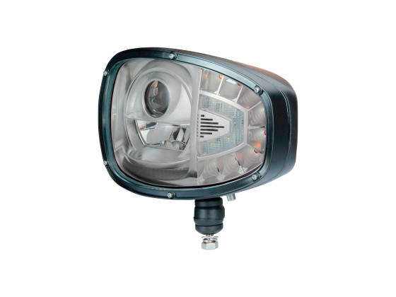 MIB Fjärrljus LED m/blinker för snöplog höger