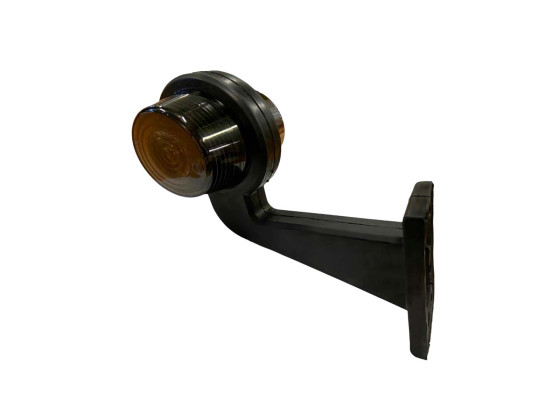 Markeringslampe Golden LED 24V H/V lang arm, Sod BL - 30790.BL