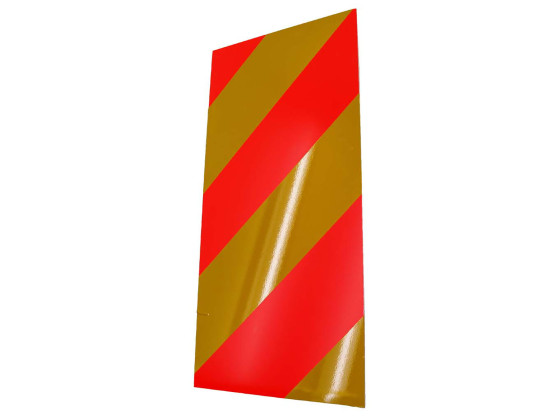 Bred last rød/gul venstre bag/højre foran