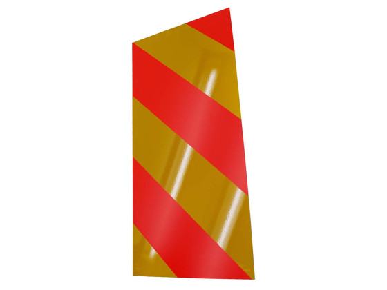 Bred last rød/gul højre bag/venstre foran