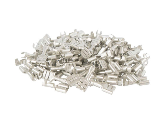 Kabelsko uisoleret 6,3x0,8mm. B2507FL