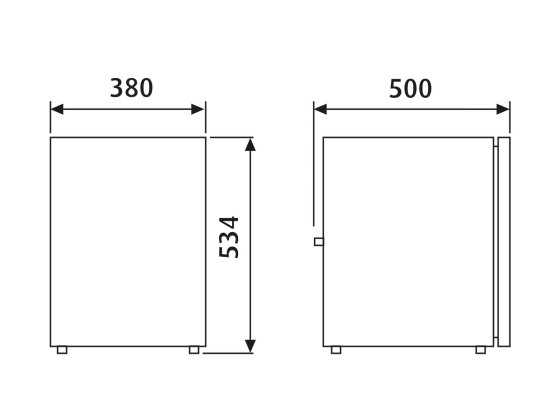 Køleskab 45L m/fryser 4,4L 12V/24V CoolMatic CRX50 DC - 9105306565