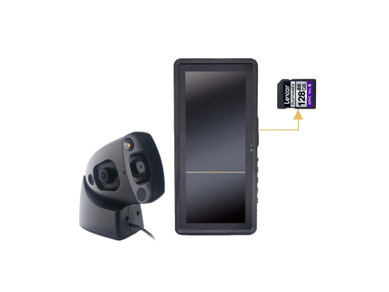 BevoCam Sidespejlkamera med kort arm højre/venstre - VD-1237 Short Arm Set