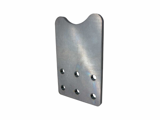 Konsolplade 6 huls  - cc=50 mm til Scania R fra 02.05
