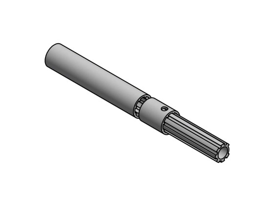 Alu.stakeforl.ø62/1300 u/Bevola&nr-mærke