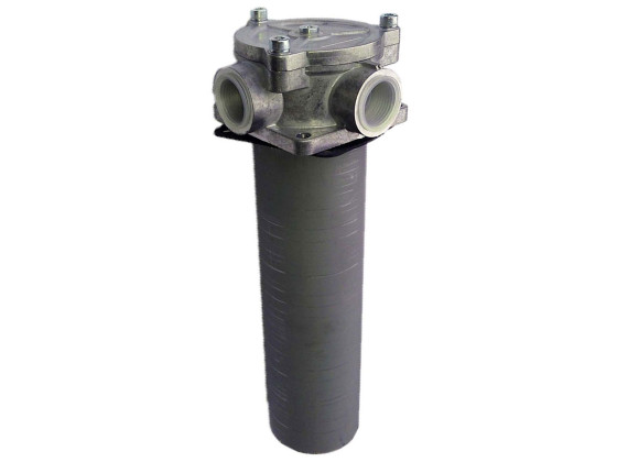 Parker returfilter tankmont. 140l/min tilslutning 2x1" BSP - hulbillede 90mm  TTF4A10QBP2E2G164