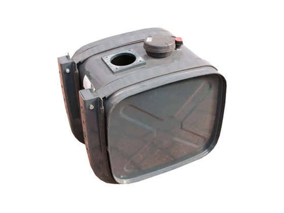 Hydrauliktank stål 100L L600mm u/filter