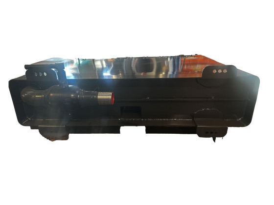 Hydraulikktank stål 200L 250x913x1200 m/runde kanter - Inkl filter og ventil