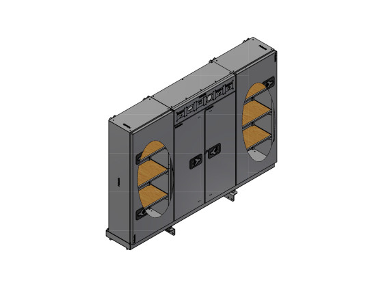 Kassesystem modul u.topskab