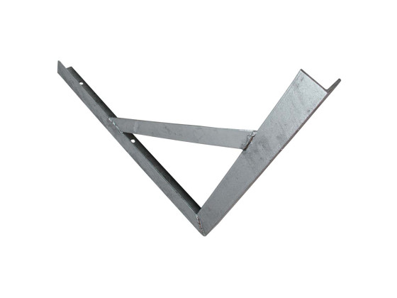 Ophæng f/værktøjkasse hjørnemont.Venst - H550mm x D650mm, varmgalv