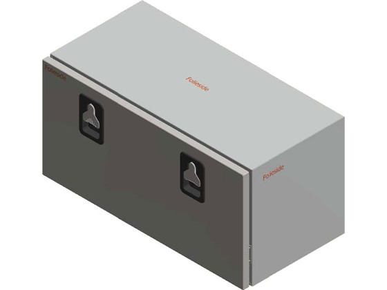 BevoBox mix værktøjskasse bundhængsl. alu/RF L1000xH500xD500