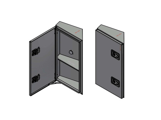 BevoBox RF t/bag førerhus H-side LHD:560/400x1000x300/120