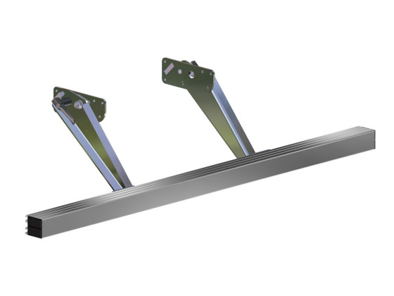 Underkøringsbeskyttelse, Pommier flip-up/til CH H= 680-870 mm