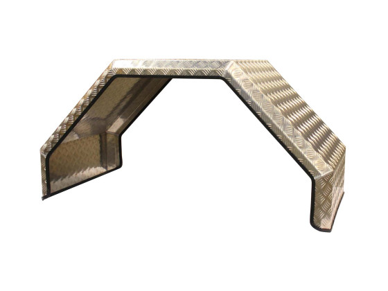 Skærm alu L1400xH675xB650