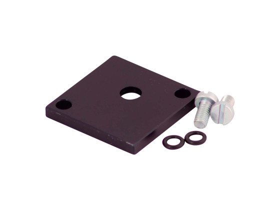 Blindplade for sokkel