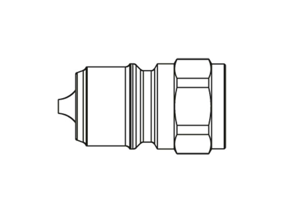 Kobling Elminator 3/8" han T-serie - Tema 3821