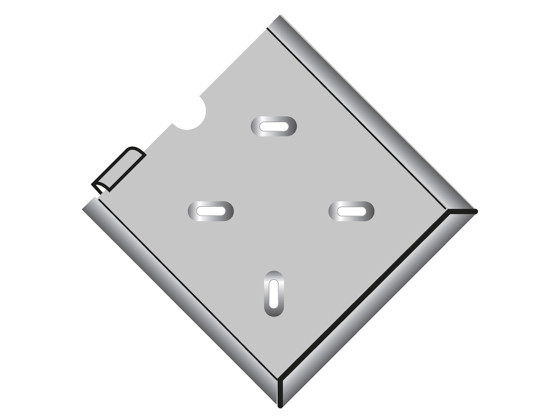 Skilteholder m. lås