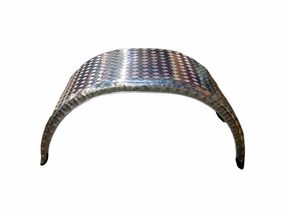 Aluminiumsskærm buet 650x1400