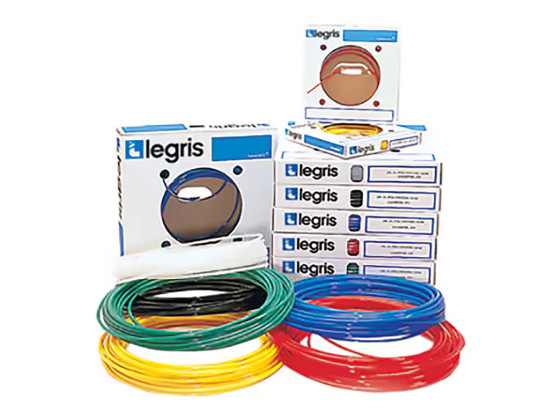 Plastrør rød Ø6x4mm 100m polyamid - Parker 1100P06 03