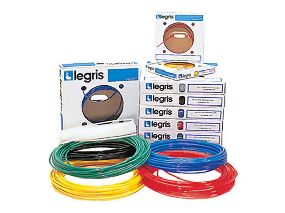 Plastrør blå Ø6x4mm 100m polyamid - Parker 1100P06 04