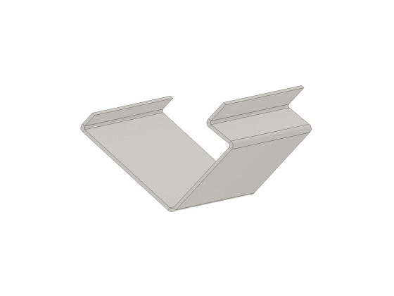 Kantprofil 4mm/40mm H155 7m rå