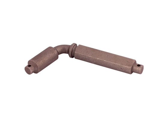 Lock bolt, angled, with chain - for 810334