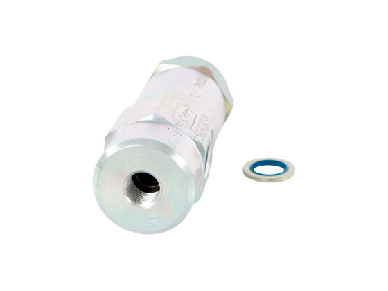 Kontraventil rørmont. Pilot styret, 1/4", 1:9,5, 350 bar