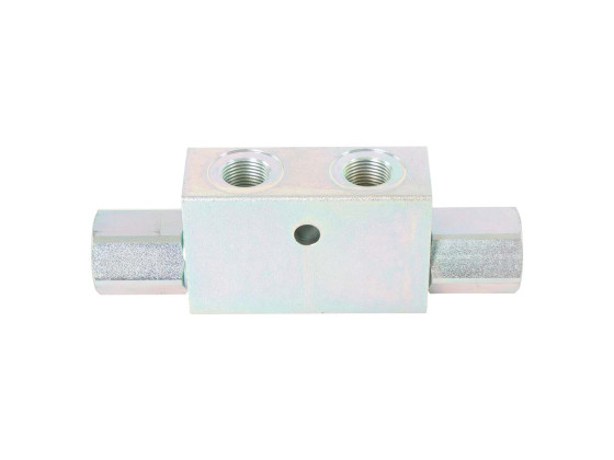 Kontraventil, pilotstyret, dobbelt, 1/2" 300 bar